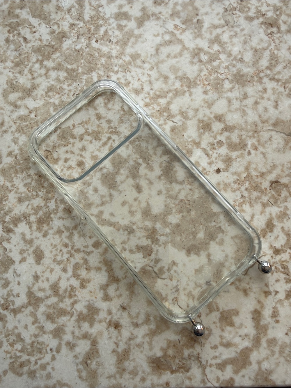 Ossa New York Transparent Iphone Case Ball Stud iPhone 17 pro - Picture 3 of 4